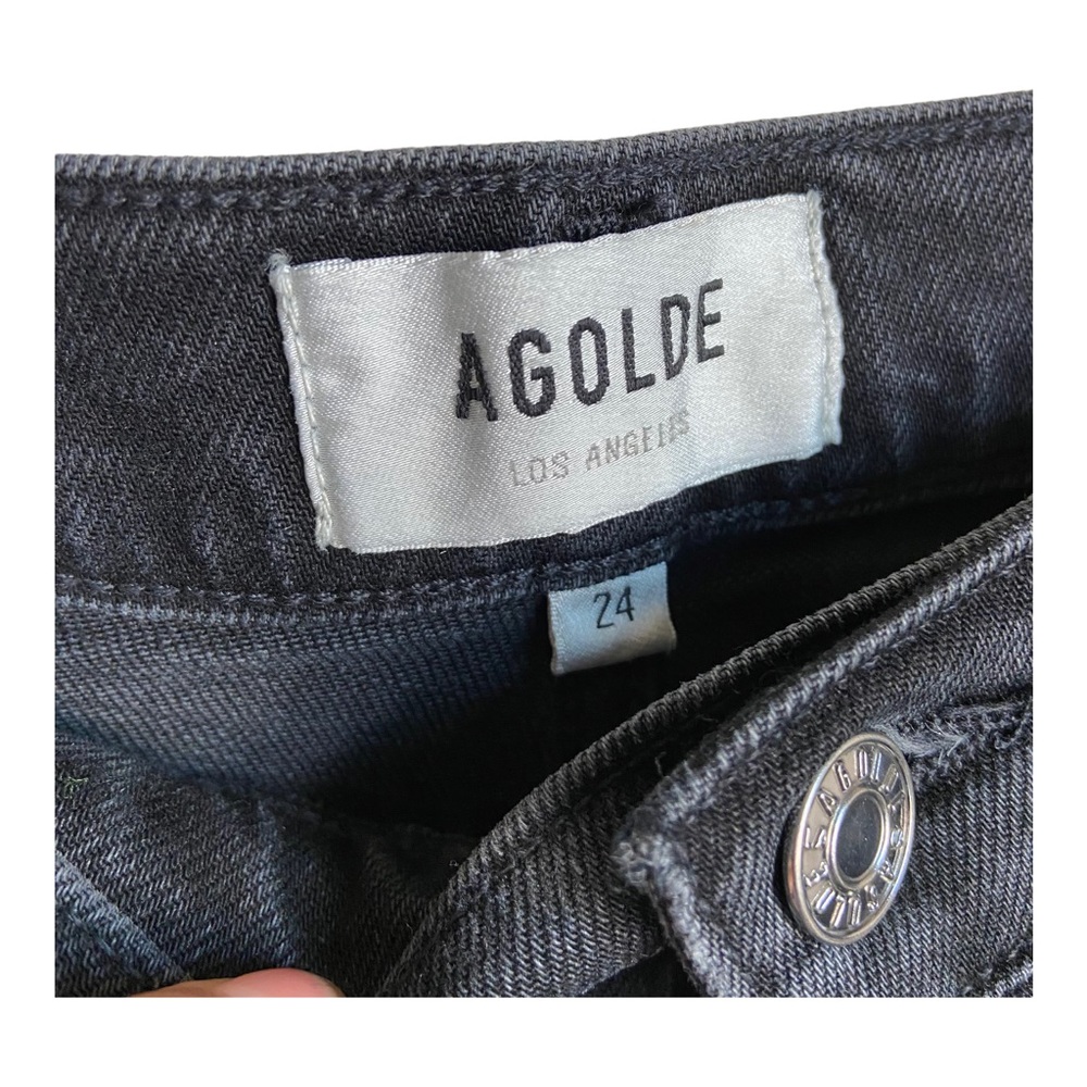 Agolde Riley Crop Panoramic 24 - Picture 9 of 10